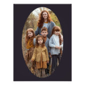 Photo Élargissement Modèle ovale prêt à être encad (Devant)