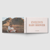 Photo Elegant Baby shower simple rose (Complet)