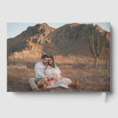 Photo Elegant Baby shower simple rose (Verso)