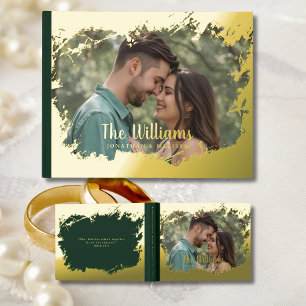 Photo Elegant Foil Frame Livre d'or Livre d'or