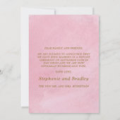 Photo Elegant Just Marié Mariage Faire-part (Dos)