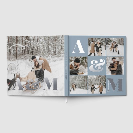 Photo Elegant Monogram Blue (Complet)