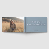 Photo élégant simple shower de mariage bleu (Complet)