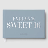 Photo Elegant Simple Sweet 16 (Recto)