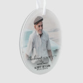 Photo Élégante En Mémoire Amoureuse Noël (devant)