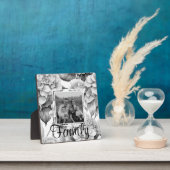 Photo Elégante plaque d'aquarelle blanche grise noire (Insitu)