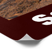 Photo Elephant Sauver notre affiche faunique (Coin)