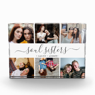 Photo En Bloc De Verre Soeurs Soul Meilleurs Amis