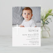 Photo en feuille d'argent moderne invitation au ba (Debout devant)