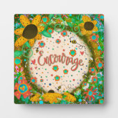 Photo Encourager l'industrie amusante Plaque d'acier (Devant)