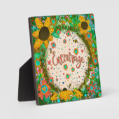 Photo Encourager l'industrie amusante Plaque d'acier (Recto)