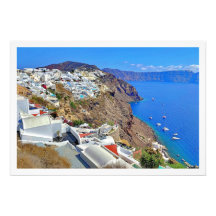 Photo Enlargement Greece santorini