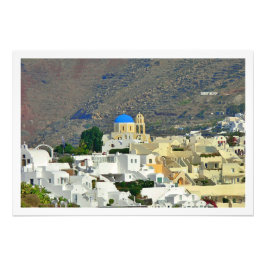 Photo Enlargement Greece santorini  Foto Afdruk