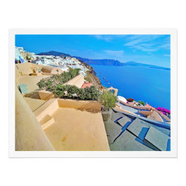Photo Enlargement Greece santorini  Foto Afdruk