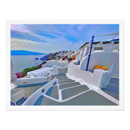 Photo Enlargement Greece santorini  Foto Afdruk