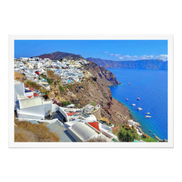 Photo Enlargement Greece santorini  Foto Afdruk