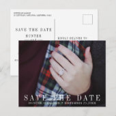 Photo Enregistrer la carte Date (Devant / Derrière)