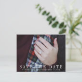 Photo Enregistrer la carte Date (Debout devant)