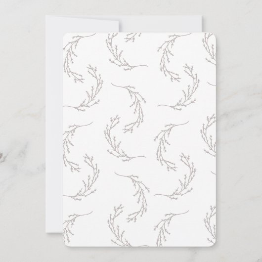 Photo Enregistrer La Carte Date Boho Minimal Maria (Dos)