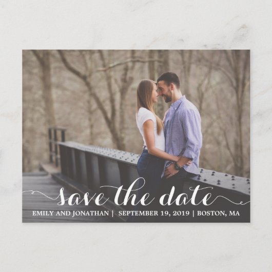 Photo Enregistrer La Date Carte Postale, Paysage P (Devant)