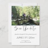 Photo Enregistrer la date Invitation (Devant)