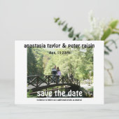 Photo Enregistrer la date Invitation (Debout devant)