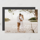 Photo Enregistrer Le Faire-part Mariage De La Cart (Devant / Derrière)