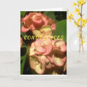 Photo et dessin originaux sur la carte de (Fleur jaune)