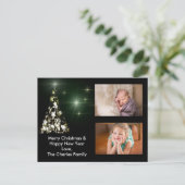 Photo et étoiles sur la carte postale Sky Night Tr (Debout devant)