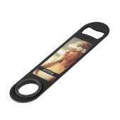 Photo et nom 2 Photo Bottle Opener (Dos Angle)