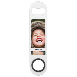 Photo et nom 2 Photo Bottle Opener