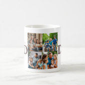 Photo et nom de l’enfant - Mug papa personnalisé (Centre)