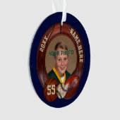 PHOTO et objets de Noël de sport personnalisés (devant)