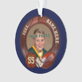 PHOTO et objets de Noël de sport personnalisés (devant)