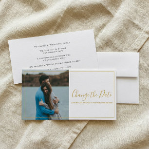 Photo et or changer la carte date