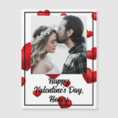 Photo et texte personnalisables Carte Saint-Valent (Devant)