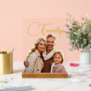 Photo et texte personnalisés