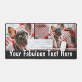 Photo et texte personnalisés (Clavier et souris)