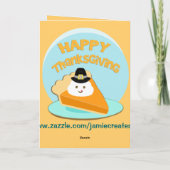 Photo et texte personnalisés Carte d'Action de grâ (Dos)