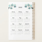 Photo Eucalyptus Calendrier 2022 Planne personnali (Dos)
