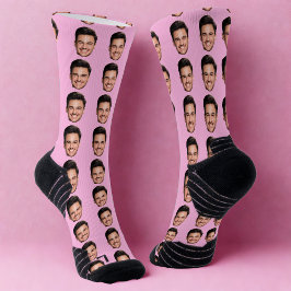 Photo Face Socks, Unique Personalized Sokken