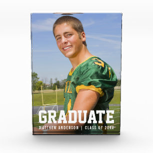 Photo Faire-part de diplômes sportifs modernes Bloc pho