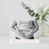 Photo Faire-part de grossesse (Debout devant)