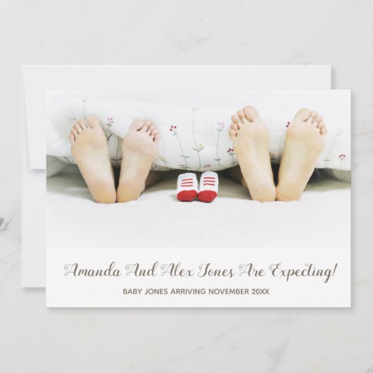 Photo Faire-part de grossesse (Devant)