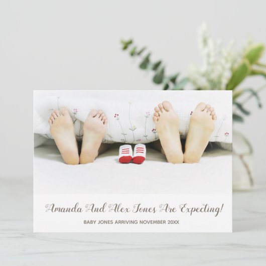 Photo Faire-part de grossesse (Debout devant)