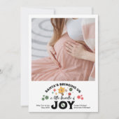 Photo Faire-part de grossesse de Noël Super (Devant)