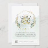 PHOTO Faire-part de mariage QR CODE (Devant)