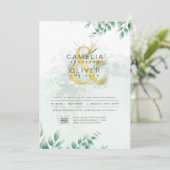 PHOTO Faire-part de mariage QR CODE (Debout devant)