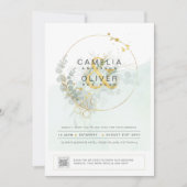 PHOTO Faire-part de mariage QR CODE (Devant)