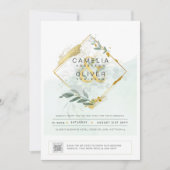 PHOTO Faire-part de mariage QR CODE (Devant)